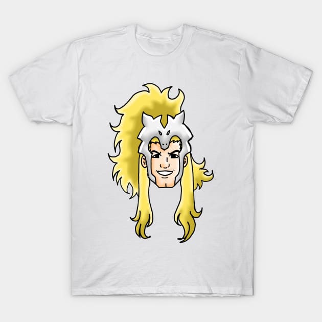 SUPER HERO HORSKNIGHT (HEAD) T-Shirt by MIZART